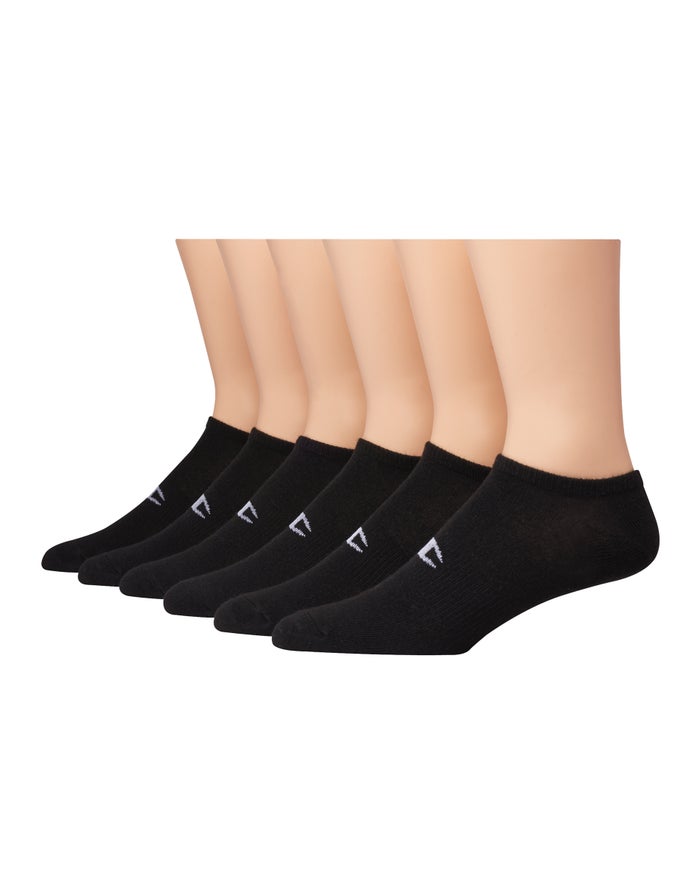 Calcetines Champion Mujer - Super No Show C Logo 6-Pairs ( Negras ) 7543821-HX